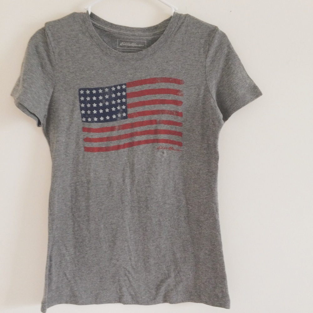 ✨NWOT✨Eddie Bauer USA Flag Tee
